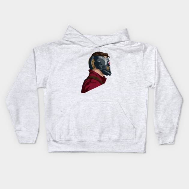 Star Lord Kids Hoodie by TonyIndustry